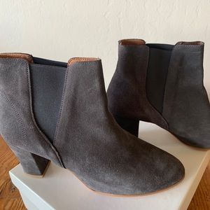 Anthropologie Shoe the Bear slate blue ankle boots - Euro size 4, US 10